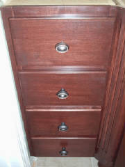 Custom Stained Vanity
